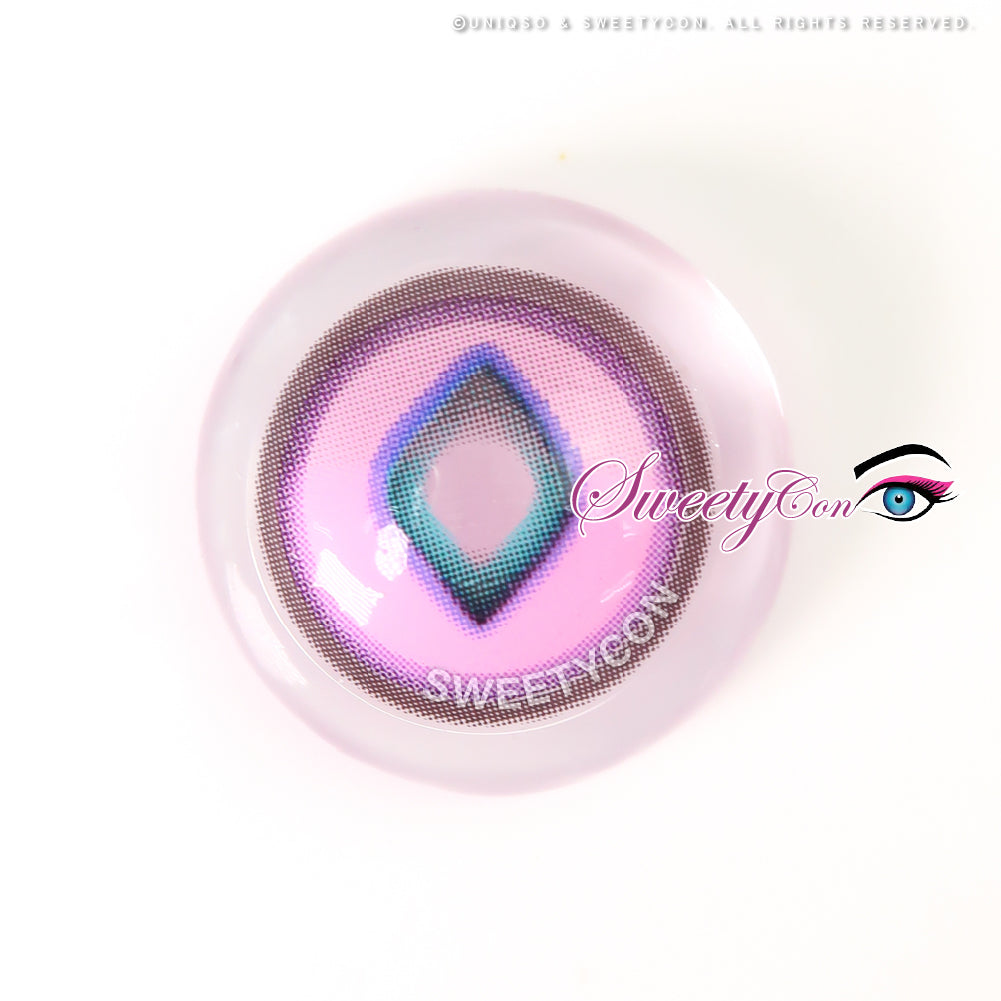 Sweety x Eyesinger Purple Diamond (2 lenses/pack)-Colored Contacts-UNIQSO UK