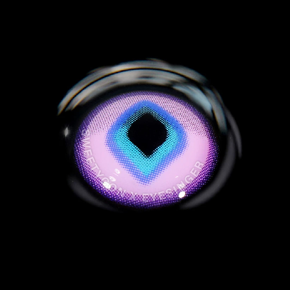 Sweety x Eyesinger Purple Diamond (2 lenses/pack)-Colored Contacts-UNIQSO UK