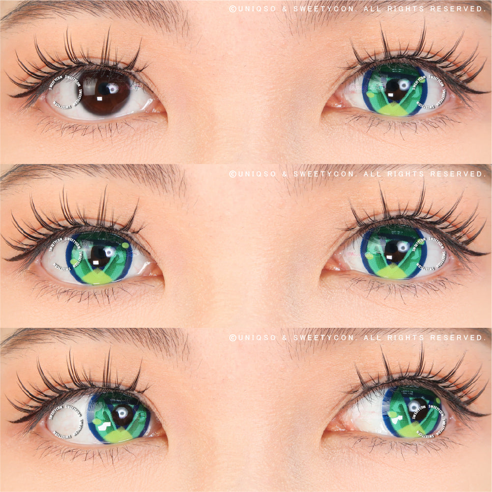 Sweety x Eyesinger Teal Nova (2 lenses/pack)-Colored Contacts-UNIQSO UK