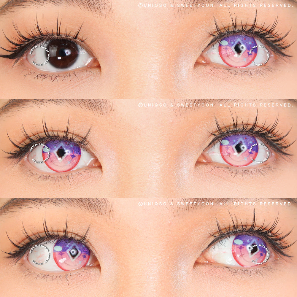 Sweety x Eyesinger Violet Diamond (2 lenses/pack)-Colored Contacts-UNIQSO UK