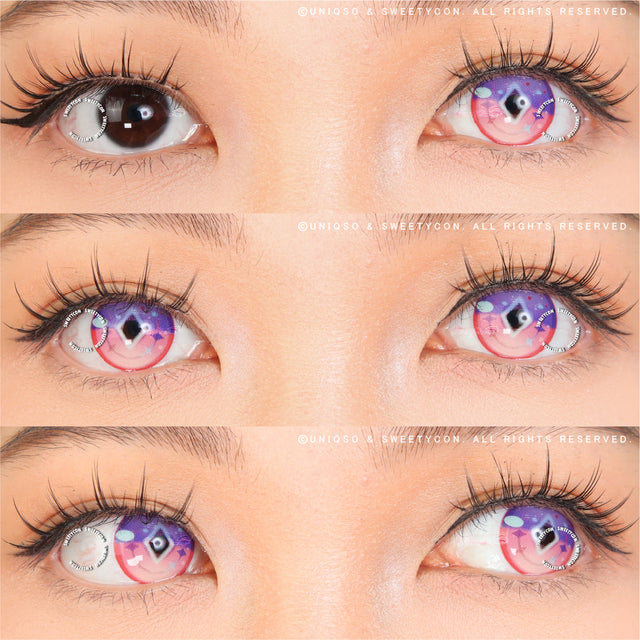 Sweety x Eyesinger Violet Diamond (2 lenses/pack)-Colored Contacts-UNIQSO UK