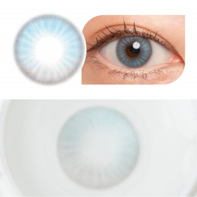Kazzue Toric Chic Silver Blue (1 lens/pack)