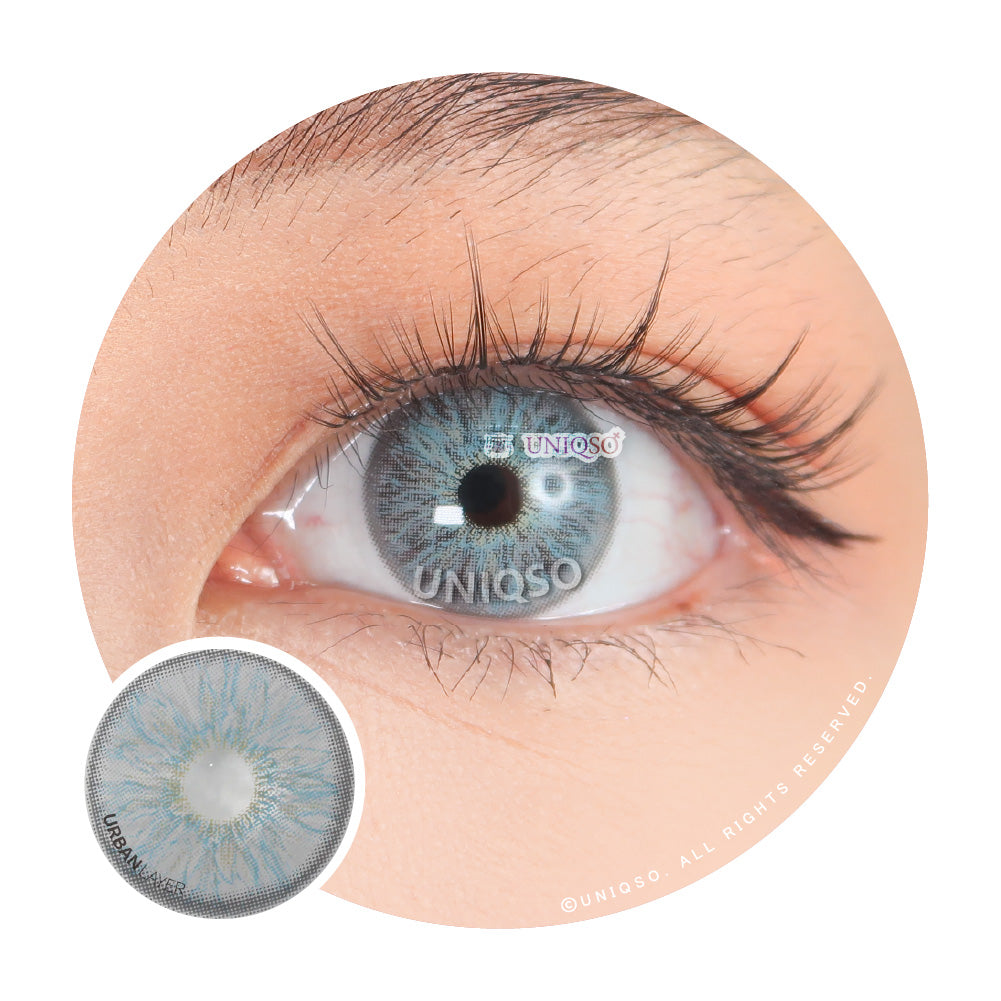 Urban Layer AI Gray (1 lens/pack)-Colored Contacts-UNIQSO UK