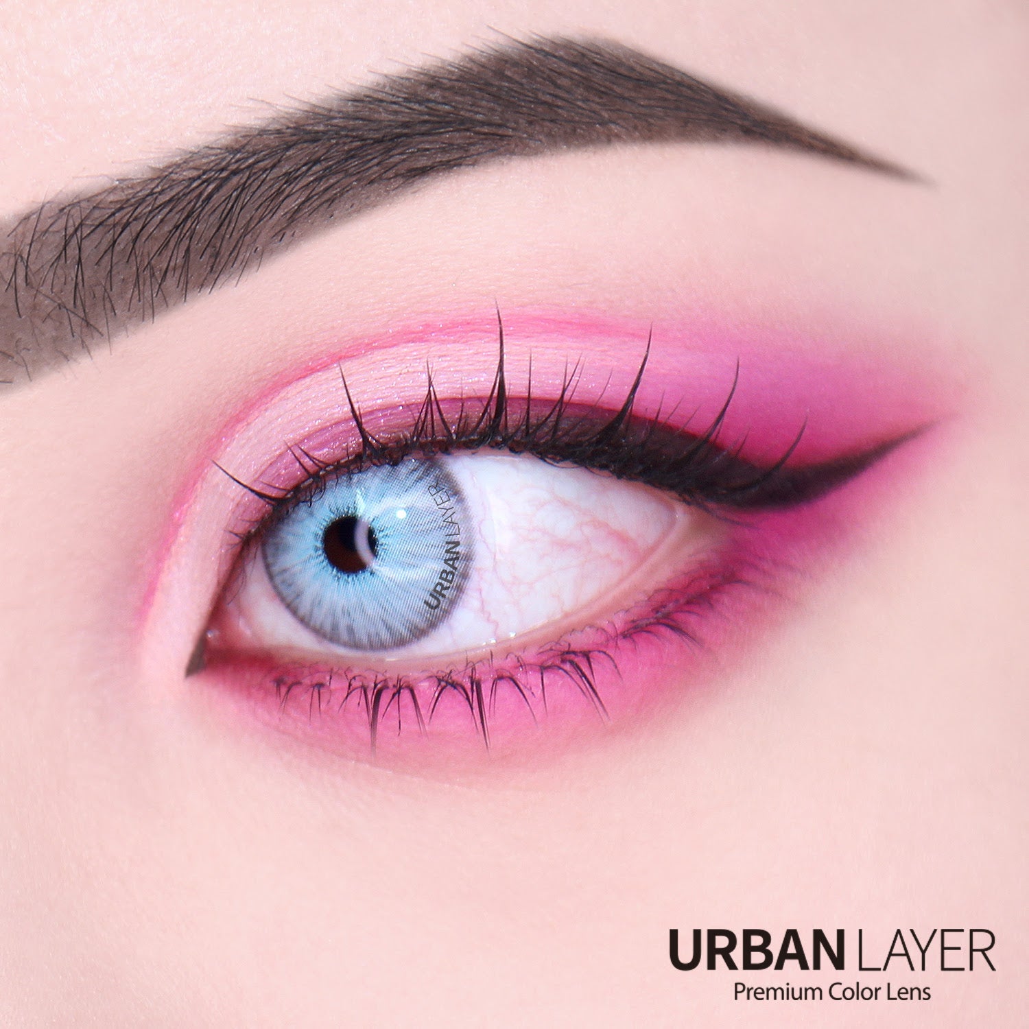 Urban Layer Angeles FE Ice Gray (1 lens/pack)-Colored Contacts-UNIQSO UK