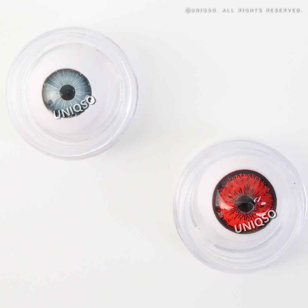 Urban Layer Crazy Tokyo N Red (1 lens/pack)-Colored Contacts-UNIQSO UK