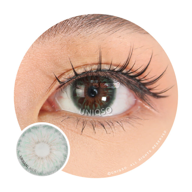 Urban Layer Hockney Emerald (1 lens/pack)-Colored Contacts-UNIQSO
