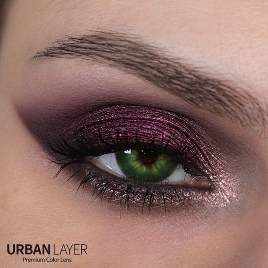 Urban Layer Jolie Green (1 lens/pack)-Colored Contacts-UNIQSO UK