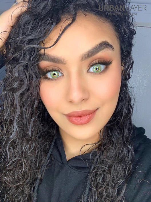 Urban Layer Monet Green (1 lens/pack)-Colored Contacts-UNIQSO UK