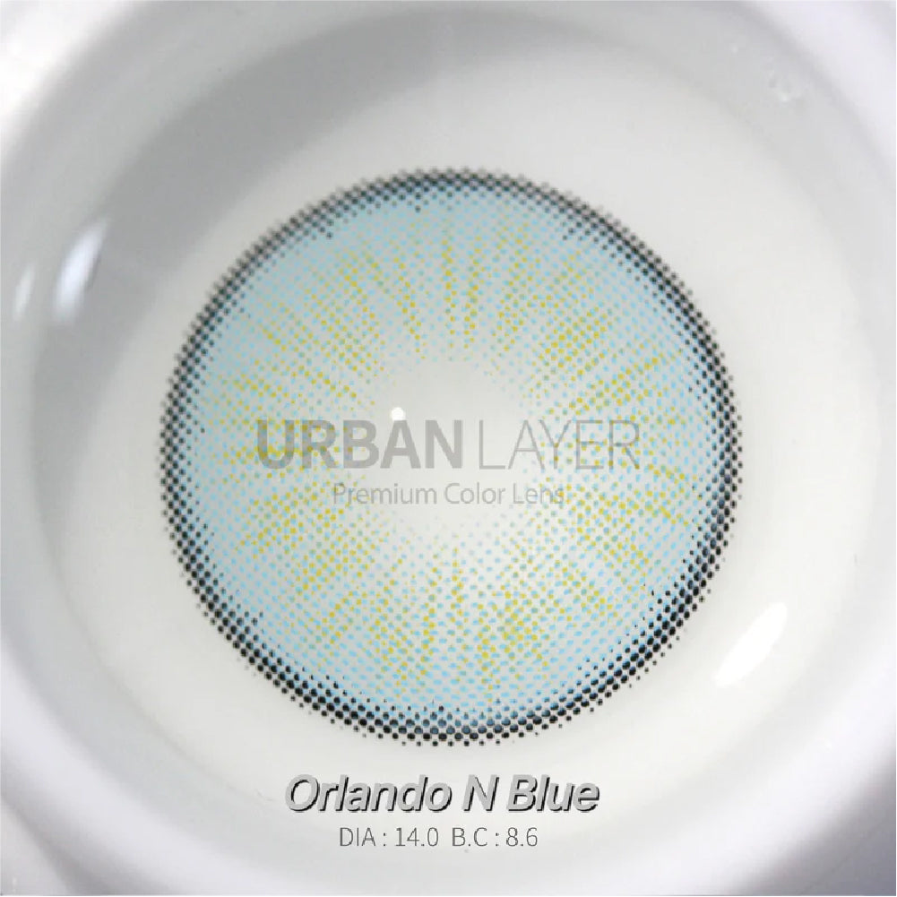 Urban Layer Orlando N Blue (1 lens/pack)-Colored Contacts-UNIQSO UK