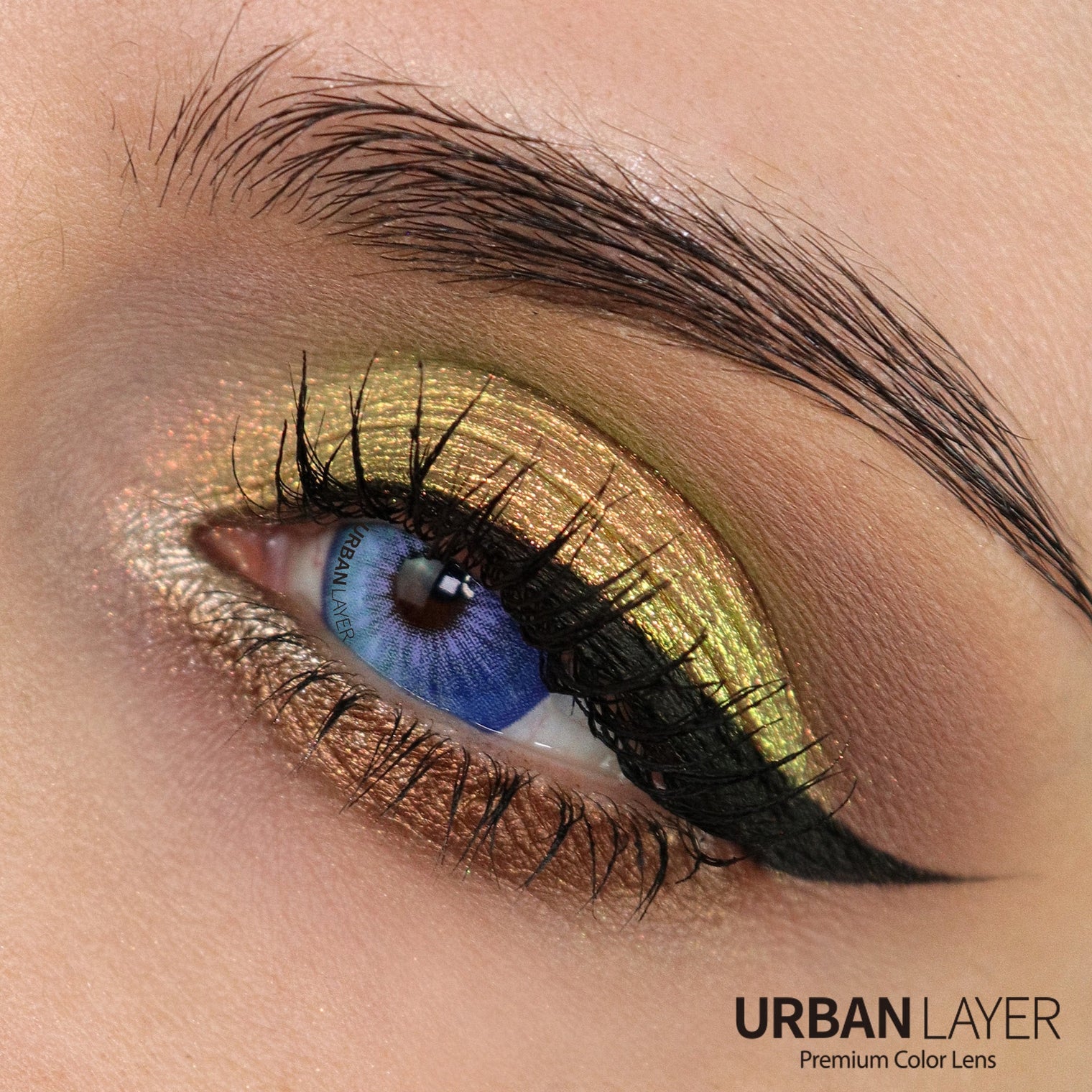 Urban Layer Pandora Blue (1 lens/pack)-Colored Contacts-UNIQSO UK