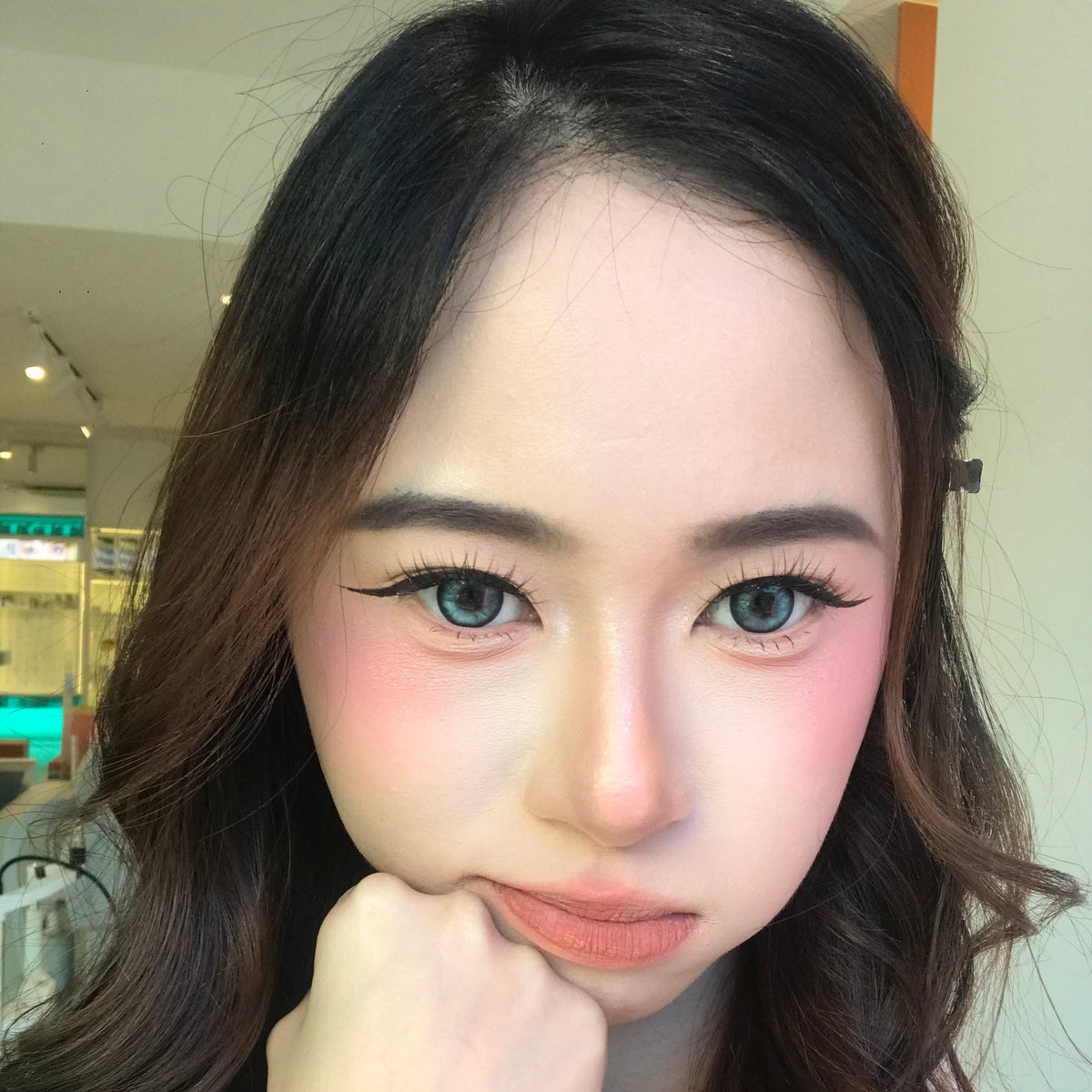 Sweety Stardust Blue (1 lens/pack)-Colored Contacts-UNIQSO UK