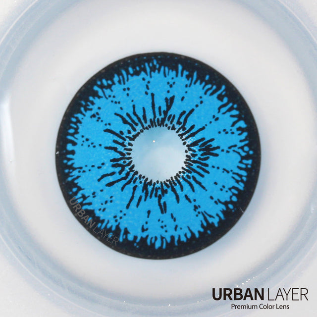 Sweety Mini Sclera Tokyo N Blue (1 lens/pack)-Mini Sclera Contacts-UNIQSO