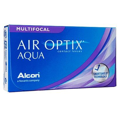 Air Optix Aqua Multifocal (3 lenses/pack)-Clear Contacts-UNIQSO UK