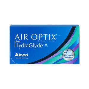Air Optix Plus HydraGlyde (3 lenses/pack)-Clear Contacts-UNIQSO UK