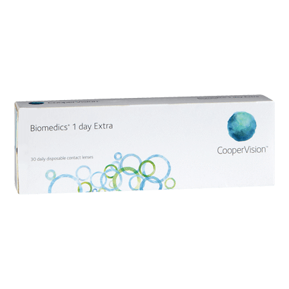 Biomedics 1 Day Extra (30 lenses/pack)-Clear Contacts-UNIQSO UK