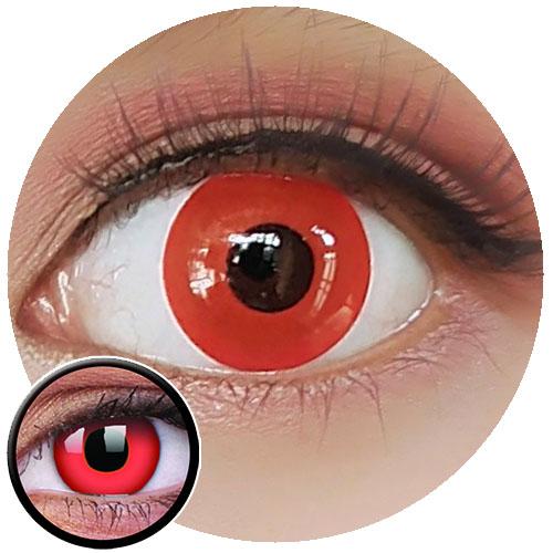 Colorvue Crazy Red Devil - 1 Day Disposable (2 lenses/pack)-Crazy Contacts-UNIQSO UK