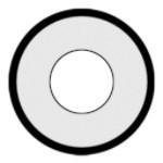 Colorvue Crazy White Zombie - 1 Day Disposable (2 lenses/pack)-Crazy Contacts-UNIQSO UK