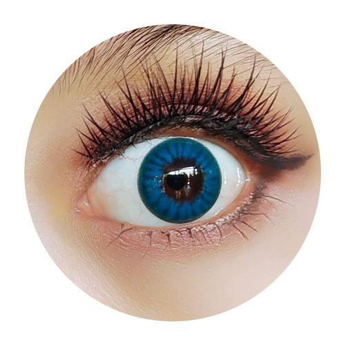 Coscon Crazy with Power - Electro Blue (1 lens/pack)-Crazy Contacts-UNIQSO UK
