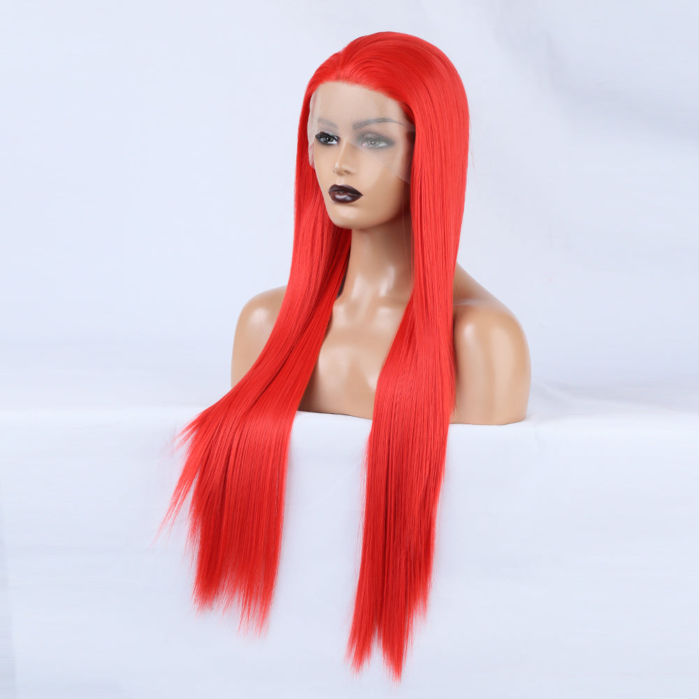 Crimson Blush Front Lace Wig-Lace Front Wig-UNIQSO UK
