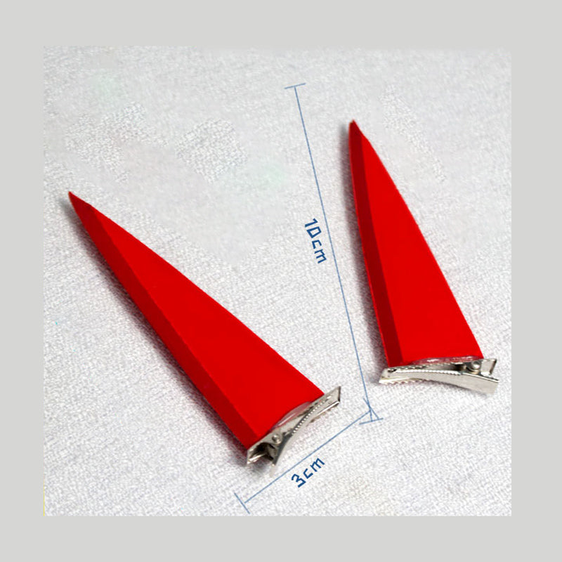 Demon Horn Hair Clip-Cosplay Accessories-UNIQSO UK