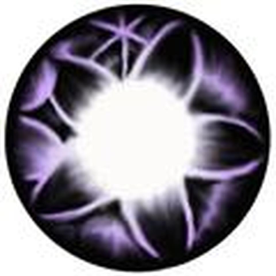 Kimchi Flora Violet (1 lens/pack)-Colored Contacts-UNIQSO