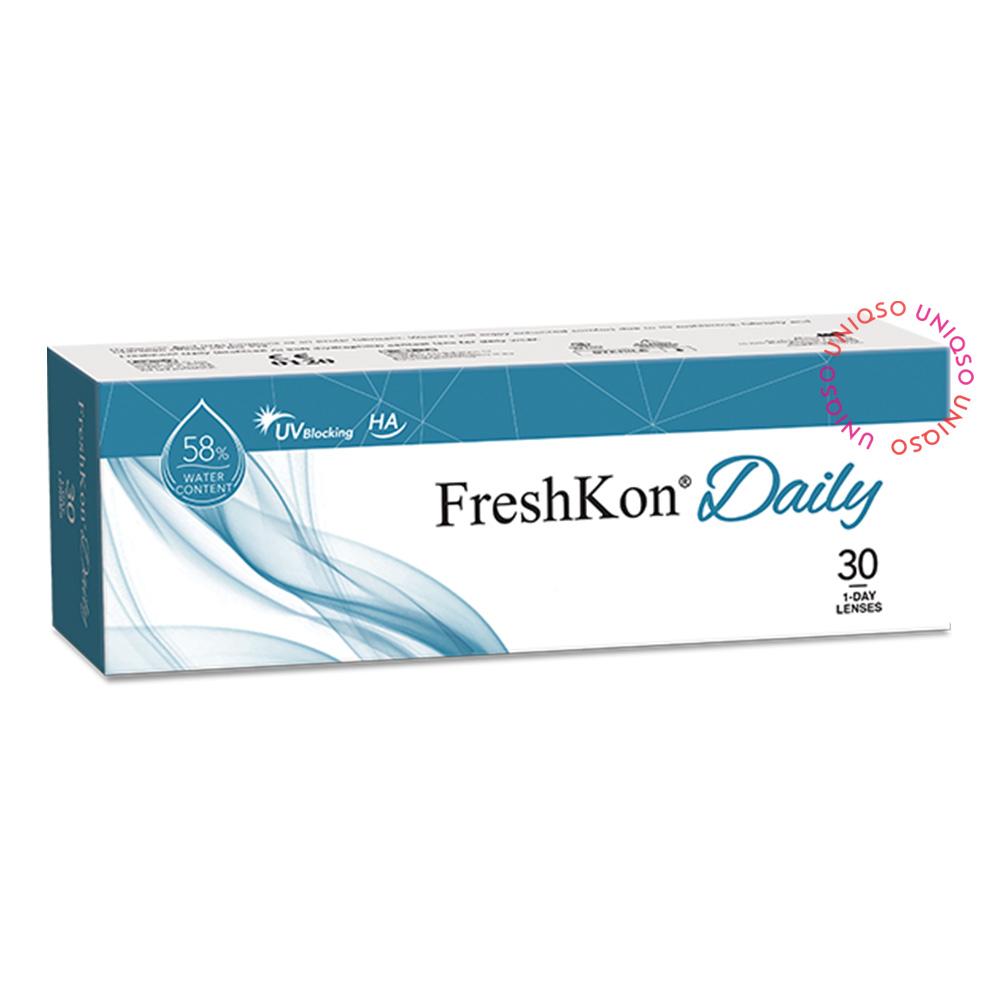 FreshKon Daily (30 lenses/pack)-Clear Contacts-UNIQSO UK