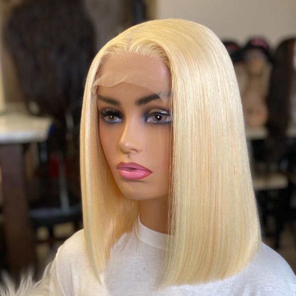Golden Honey Front Lace Wig-Lace Front Wig-UNIQSO UK