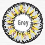 ICK Gaudy Grey (1 lens/pack)-Colored Contacts-UNIQSO UK