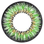 I.Fairy Miss Fluffy Green (1 lens/pack)-Colored Contacts-UNIQSO UK
