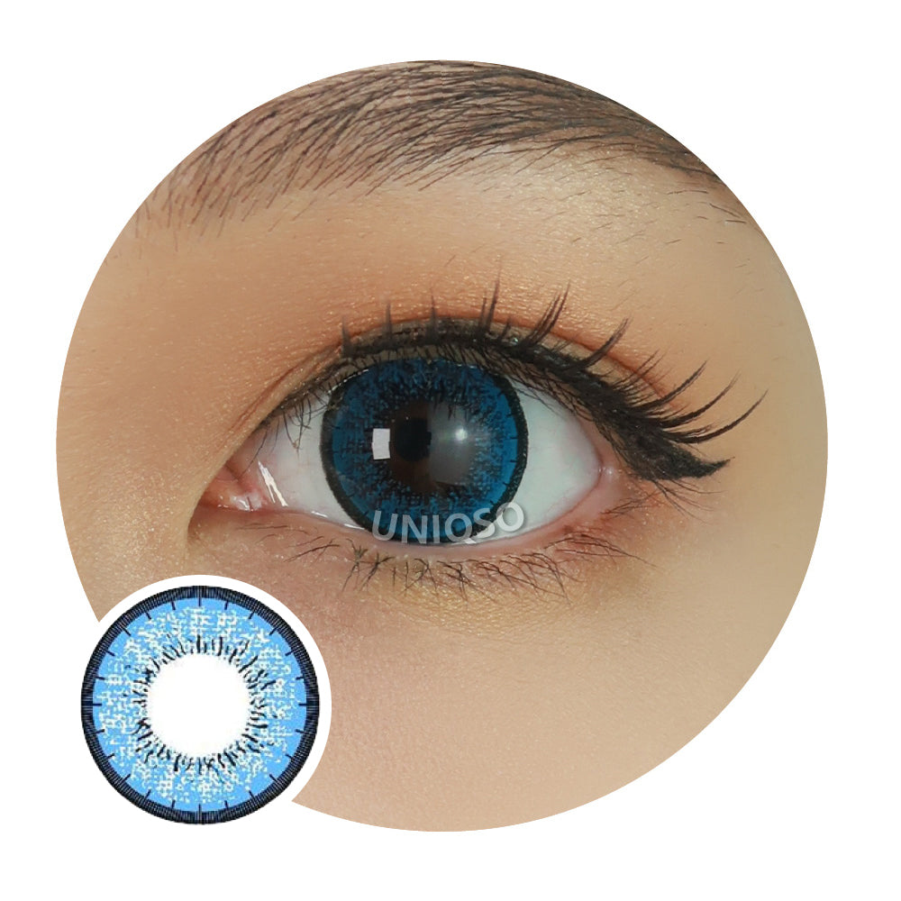 Kazzue Blytheye Blue (1 lens/pack)-Colored Contacts-UNIQSO UK