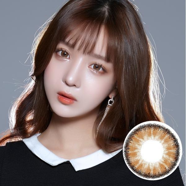 Kazzue Cherish Brown (1 lens/pack)-Colored Contacts-UNIQSO UK