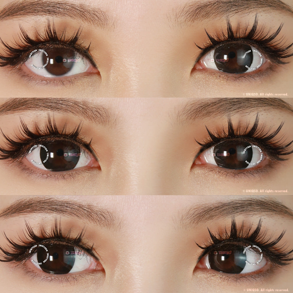 Kazzue Classic Black (1 lens/pack)-Colored Contacts-UNIQSO UK