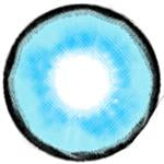 Kazzue Crazy Platonic Aqua/ Aquaman (1 lens/pack)-Crazy Contacts-UNIQSO UK