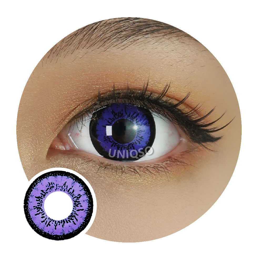 Kazzue Dollyeye Violet (1 lens/pack)-Colored Contacts-UNIQSO UK