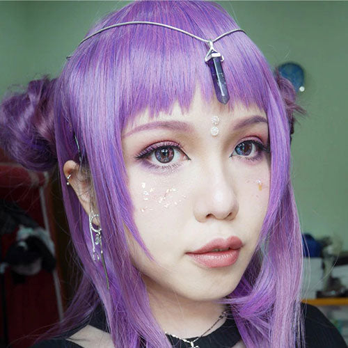 Kazzue Dunia Violet (1 lens/pack)-Colored Contacts-UNIQSO UK