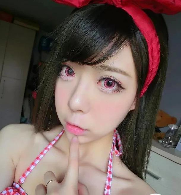 Kazzue Fairy Pink (1 lens/pack)-Colored Contacts-UNIQSO UK