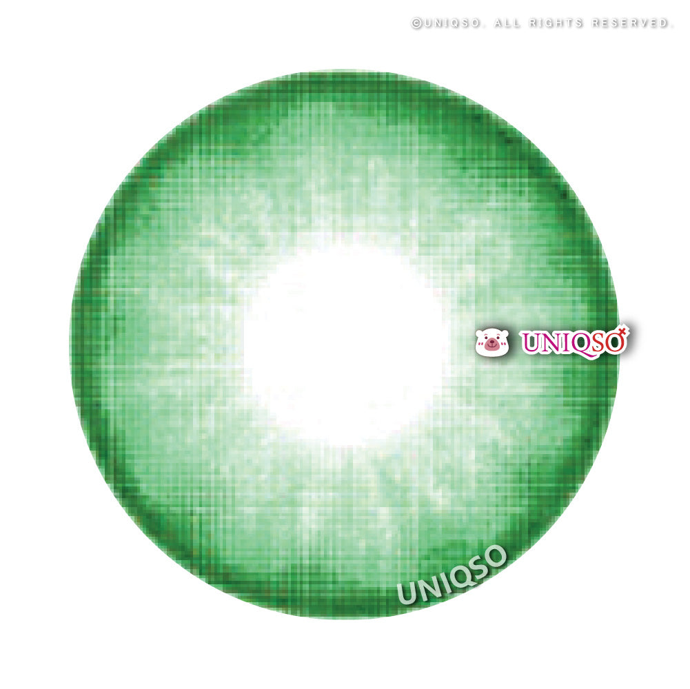 Kazzue Festival Green (1 lens/pack)-Colored Contacts-UNIQSO UK