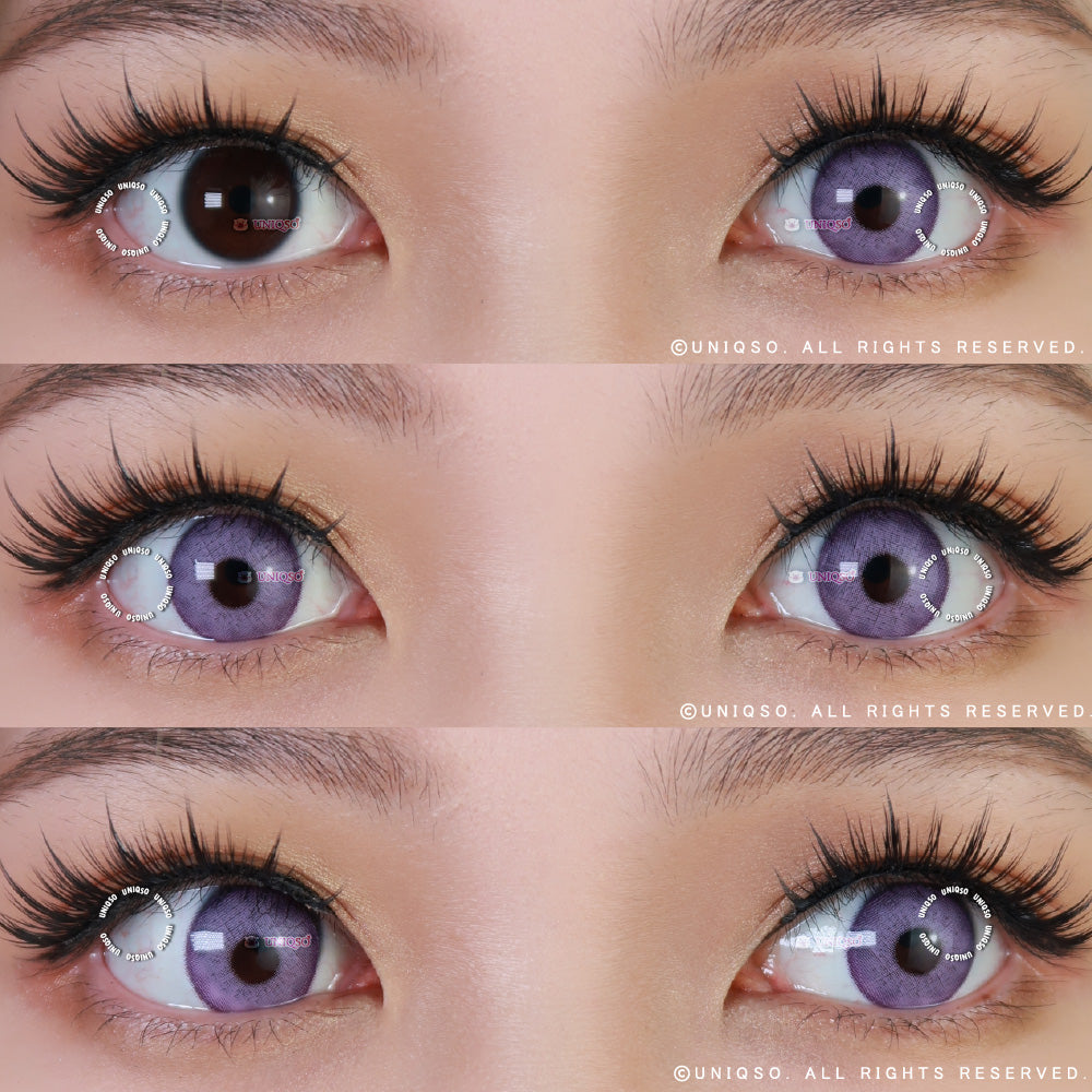 Kazzue Festival Violet (1 lens/pack)-Colored Contacts-UNIQSO UK