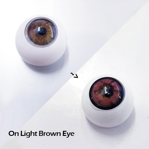Kazzue Heavenly Jelly Pink (1 lens/pack)-Colored Contacts-UNIQSO UK