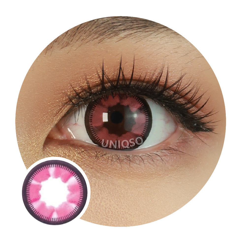 Kazzue Heavenly Jelly Pink (1 lens/pack)-Colored Contacts-UNIQSO UK