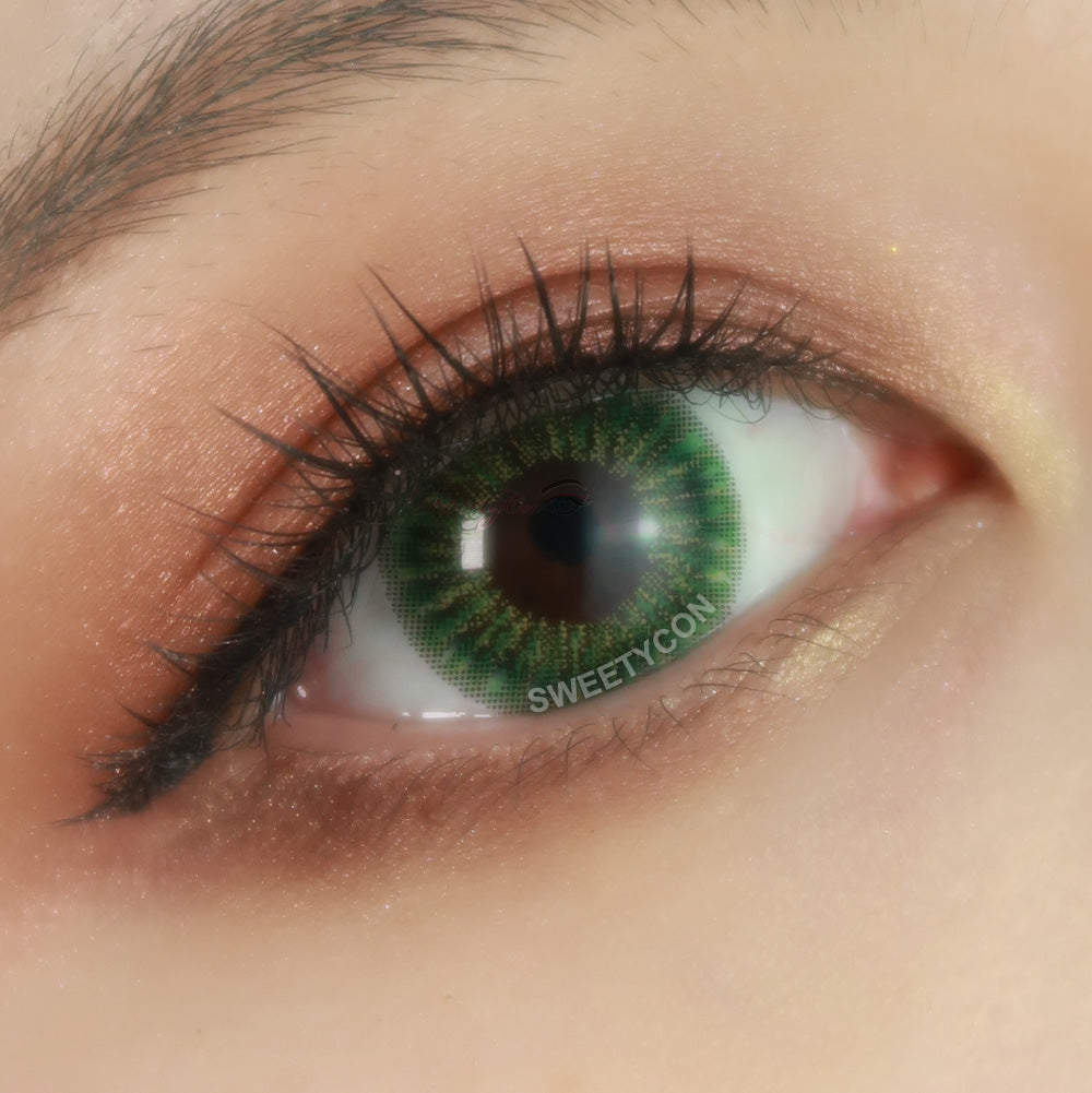 Kazzue Heavenly Lollipop Green (1 lens/pack)-Colored Contacts-UNIQSO UK