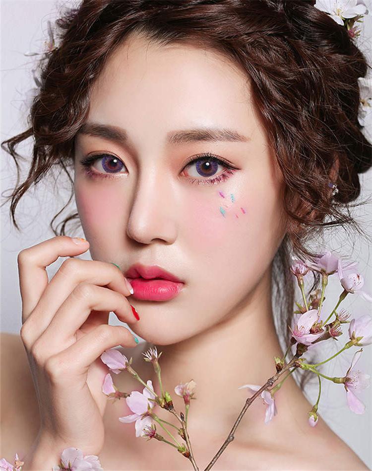 Kazzue Heavenly Macaron Violet (1 lens/pack)-Colored Contacts-UNIQSO UK