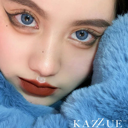 Kazzue Jewel Sapphire (1 lens/pack)-Colored Contacts-UNIQSO UK