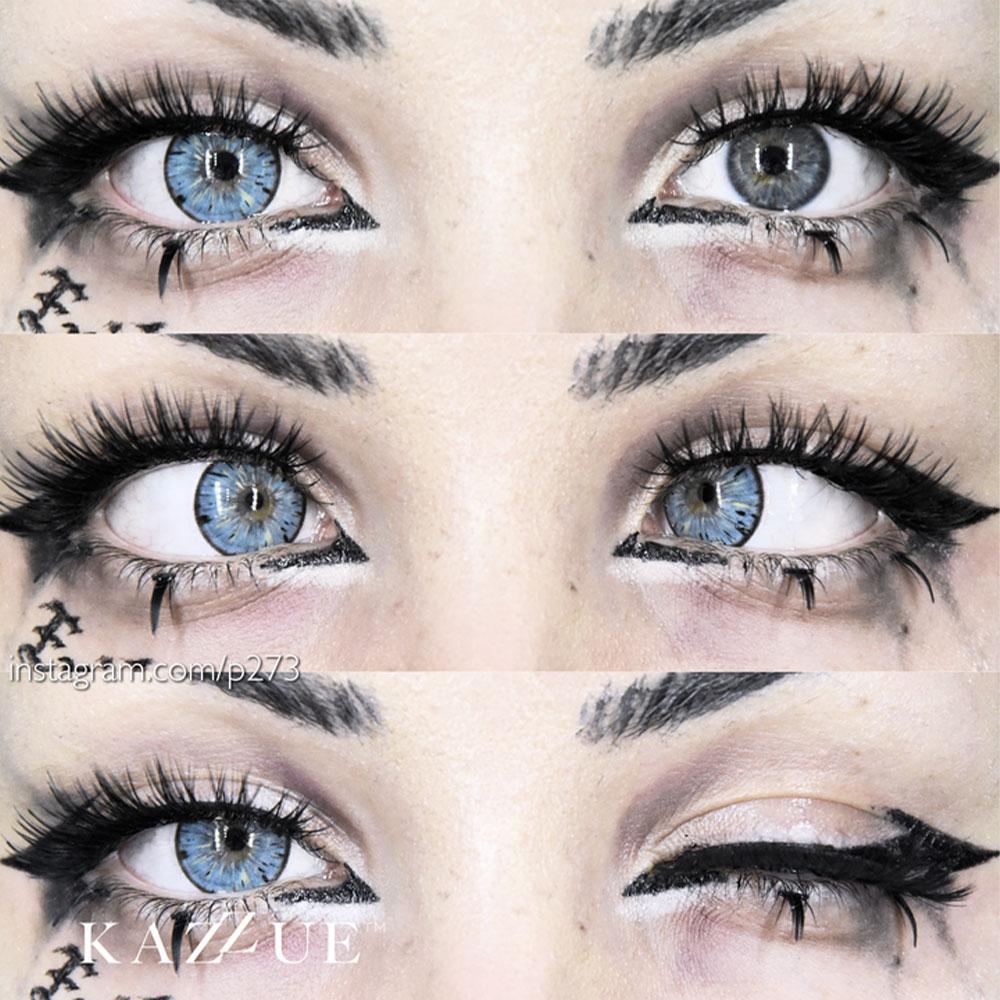 Kazzue Legacy Blue (1 lens/pack)-Colored Contacts-UNIQSO UK