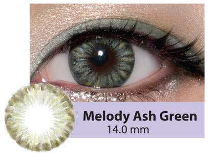 Kazzue Melody Ash Green (1 lens/pack)-Colored Contacts-UNIQSO UK