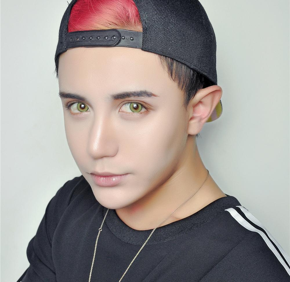 Kazzue Pro Khaki Green (1 lens/pack)-Colored Contacts-UNIQSO UK