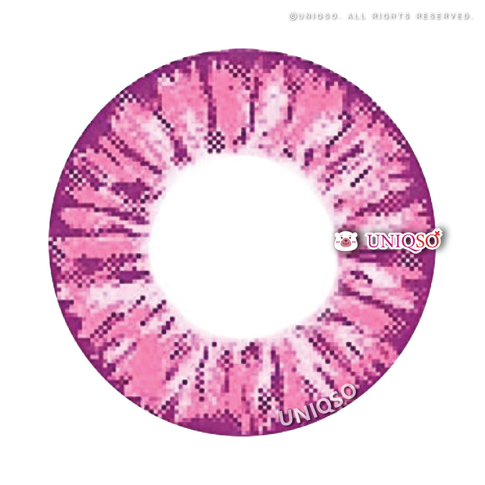 Kazzue Starryeye Pink (1 lens/pack)-Colored Contacts-UNIQSO UK