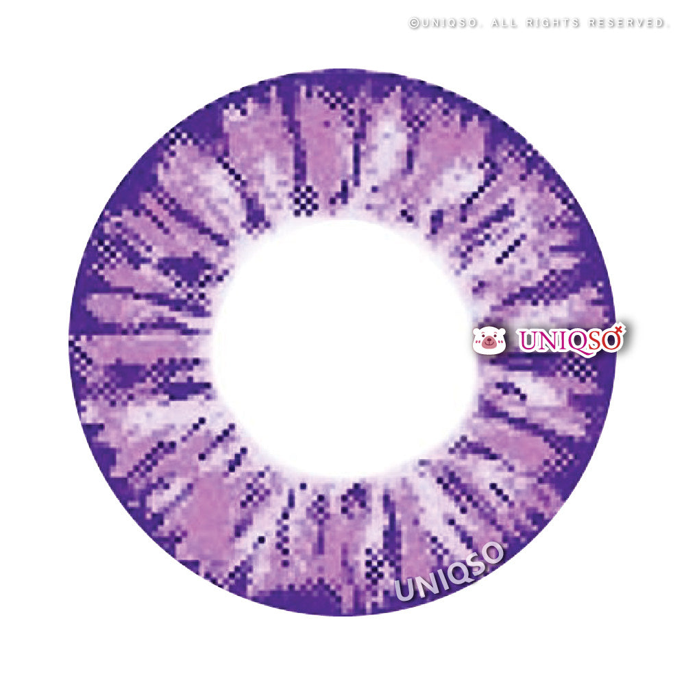 Kazzue Starryeye Violet (1 lens/pack)-Colored Contacts-UNIQSO UK