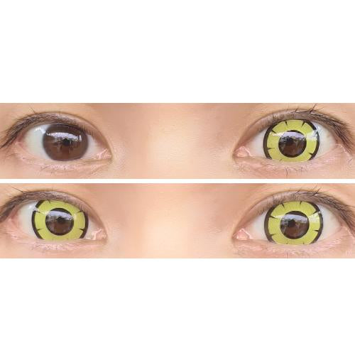 Kazzue Twilight Yellow (1 lens/pack)-Colored Contacts-UNIQSO UK