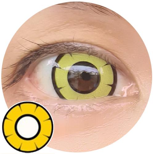 Kazzue Twilight Yellow (1 lens/pack)-Colored Contacts-UNIQSO UK